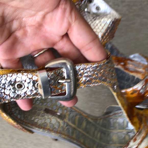 Massimo Dogana snake sandals size 7 - Picture 9 of 11